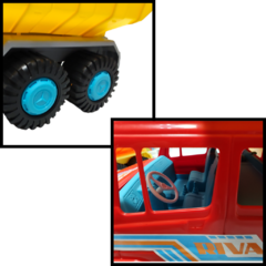 X Camion Volcador Gigante Resistente Infantil Juguete - tienda online