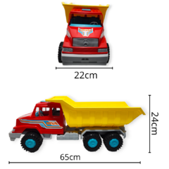 X Camion Volcador Gigante Resistente Infantil Juguete - pachos