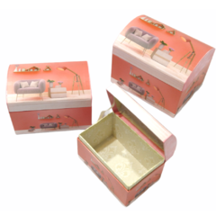 Set x 3 cajas baul organizadoras en internet