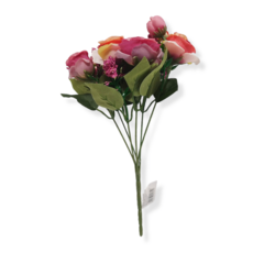 Imagen de Ramo Rosas Decorativa Flor Artificial Regaleria