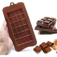 Molde Para Chocolate Plancha Silicona Freezer Bazar