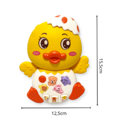 X Patito Musical Luz Sonido Melodias Didactico Bebe Juguetes - comprar online