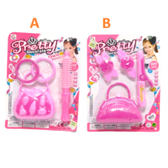 X Juego Set Belleza Blister Nena Infantil Juguetes - pachos