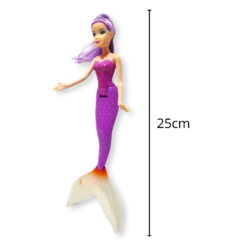 Muñeca Sirena Infantil Accesorios Plástico Juguetes Blister en internet