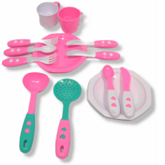 X Cocina set kit Completo Infantil Con Untensilios - comprar online