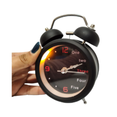 Reloj Despertador Campana Vintage Analógico Deco Regaleria - pachos