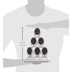 Especiero Condimentero Pimentero Soporte Acero Cocina Bazar - comprar online