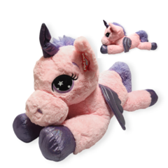 X peluche unicornio acostado Suave Juguete Jugeteria