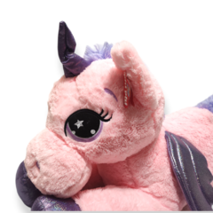 X peluche unicornio acostado Suave Juguete Jugeteria - pachos