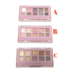 Maquillaje sombra compacta 10 colores make up ojos - comprar online