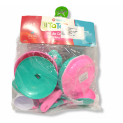 X Cocina set kit Completo Infantil Con Untensilios - pachos