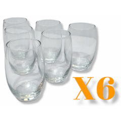 Vasos Set pack X 6 Vaso Vidrio 460 Cc Cristar - comprar online