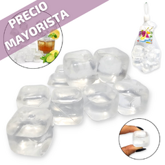 hielo cubos reutilizable x12 unidades refrigerante bazar