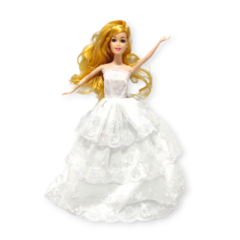 X Muñeca Accesorios Princesas Caja Vestido Juego Juguetes - comprar online