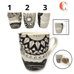 Taza Jarro Jarrito Mug Ceramica Cafe Te X6 unidades - pachos