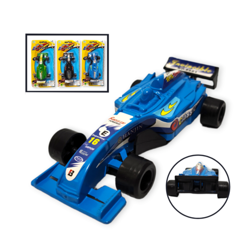 Auto Formula Uno Fricción Blíster Juguetes