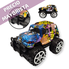 Auto Fricción Burbuja Graffiti Infantil Juguete