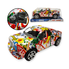 X Auto Camioneta Fricción Grafiti Burbuja Infantil Juguetes - comprar online
