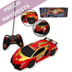 Auto Radio Control Remoto Pila Iron Man Infantil Juguetes