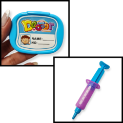 X set doctor veterinario valija accesorios juego infantil juguetes - pachos