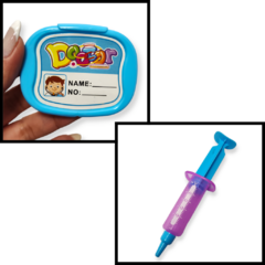set doctor veterinario valija accesorios juego infantil juguetes - pachos