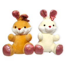 X Conejo Peluche Orejas Largas Infantil Suave Mediano Juguete - comprar online