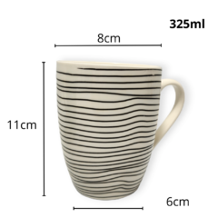 Taza Jarro Jarrito Mug Ceramica Cafe Te X6 unidades - tienda online