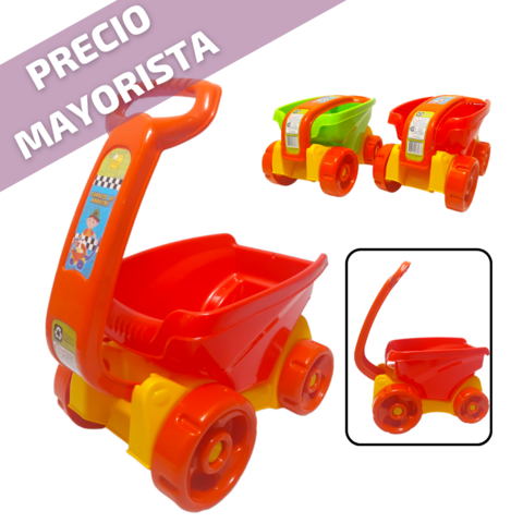 carrito carro de arrastre infantil juego bebe juguetes