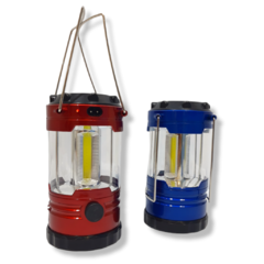 Farol Led Lampara Solar Pila Camping Pesca Recargable - comprar online