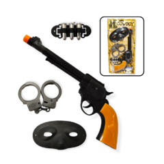 X Arma Sonido Ruido set Pistola Oeste Infantil Juego Juguete