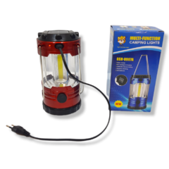 Imagen de Farol Led Lampara Solar Pila Camping Pesca Recargable