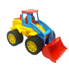 X Camion volcador tractor mediano plastico juego juguetes - comprar online