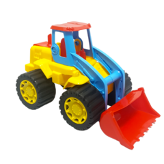 Camion volcador tractor mediano plastico juego juguetes - comprar online