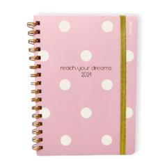 Agenda Mooving 15 X 21 Cm Diaria Dia A La Vista - tienda online