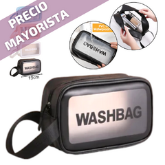 Neceser Cartuchera Porta Cosméticos PVC trasnparente Regaleria