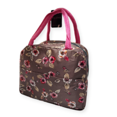 Lunchera Lanchera Bolso Termico Vianda Estampada Bolsillo - pachos