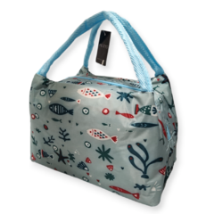 Imagen de Lunchera Lanchera Bolso Termico Vianda Estampada Bazar