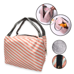 Lunchera Lanchera Bolso Termico Vianda Estampada Bazar