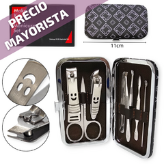 Cosmetica Set Manicura Estuche estampado Pedicura Alicate