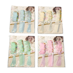 Set De Peines Estampados Grandes 3 Piezas Regaleria - tienda online
