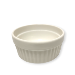 Compotera Cuenco Bowl Ceramica Blanco chico rayado Cocina bazar - tienda online