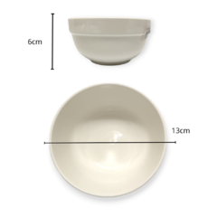 Compotera Cuenco Bowl Ceramica Blanco Cocina en internet