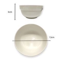 Compotera Cuenco Bowl Ceramica Blanco Cocina - comprar online