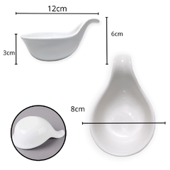 Bowl dispera ceramica blanca cocina bazar - comprar online