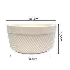 Copetinero Bowl Chico De Cerámica Color Blanco bazar - comprar online