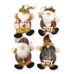 Adorno navideño Papa Noel Deco Muñeco Colgante Navidad - comprar online