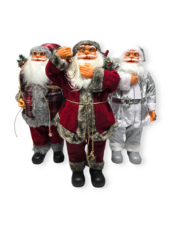 Papa Noel Muñeco 60cm Navideño Santa Artesanal Rojo Navidad