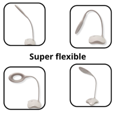 Lampara Velador Led Cabeza Flexible en internet