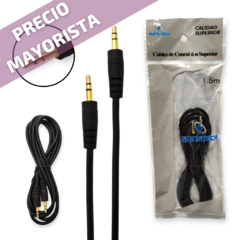 Cable Auxiliar Mini Plug 1.5 M. Macho Audio