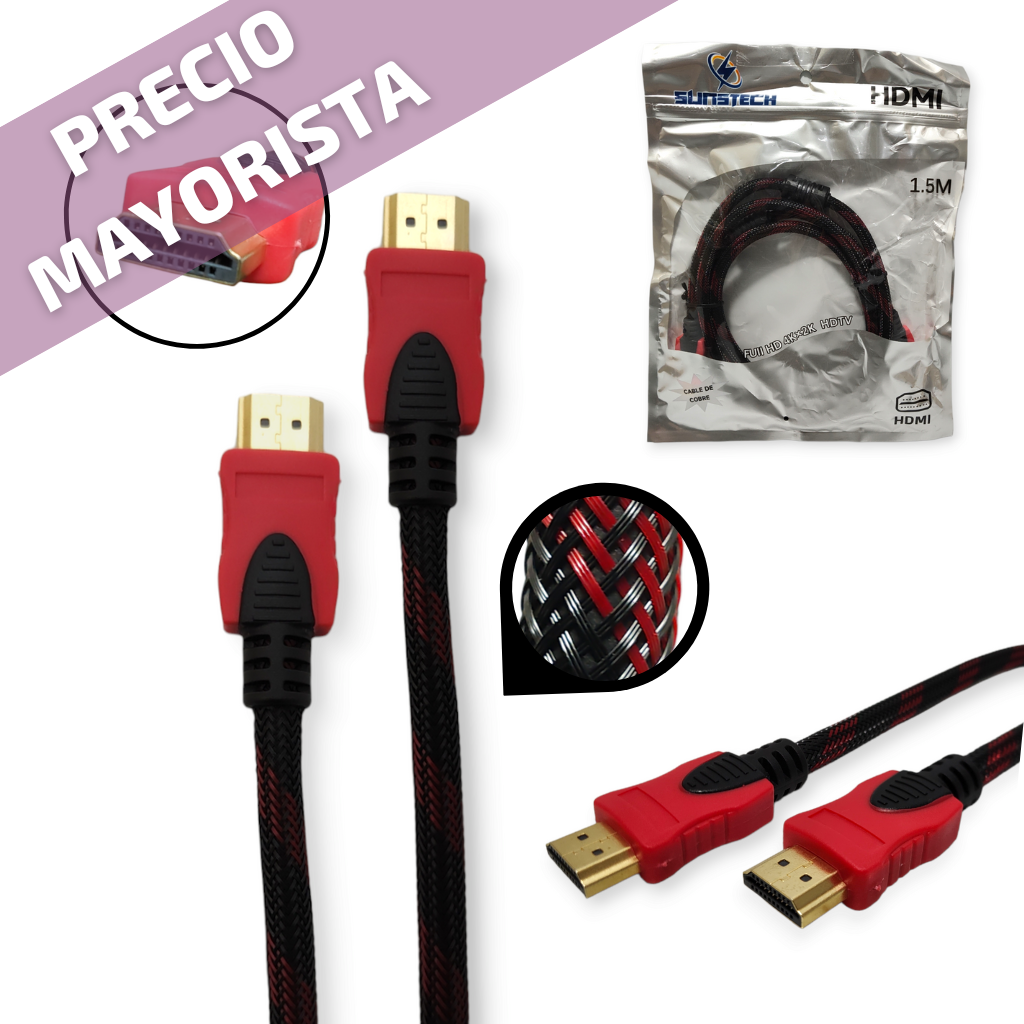 Cable HDMI 1.5M cable sonido vision Comprar en pachos
